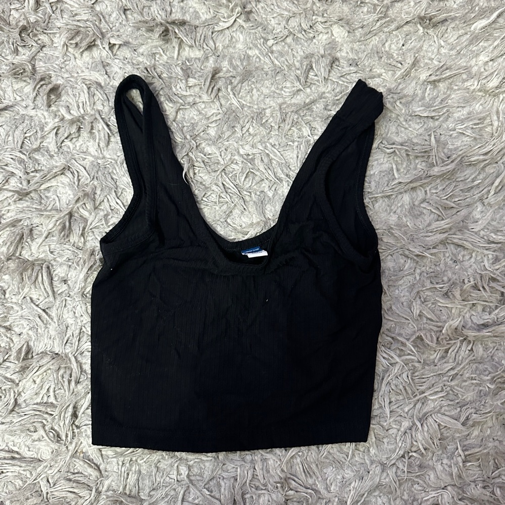 old navy cropped sleep tank